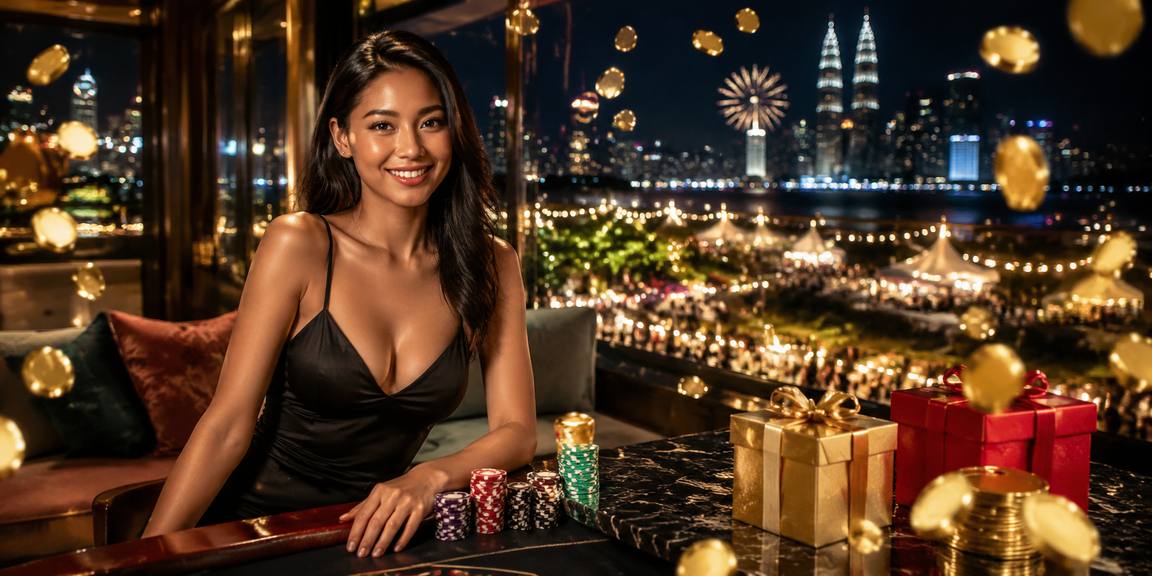 Meja Cocktail Nights dengan Dealer Berpengalaman